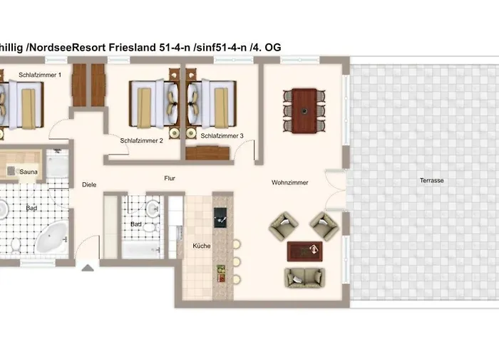 Nordseeresort Friesland Nordseeresort Friesland 51-4-n 아파트 *
